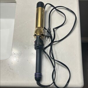 Hot tools clamp cueling iron